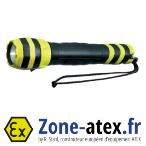 Lampe torche ATEX pour zone 0